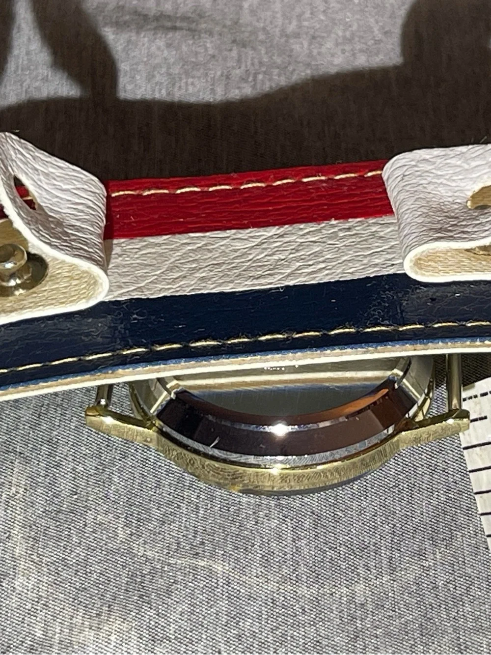 Rare Pabst Blue Ribbon Beer COOL BLUE Man Wrist Watch 1970's Swiss Made Marcel